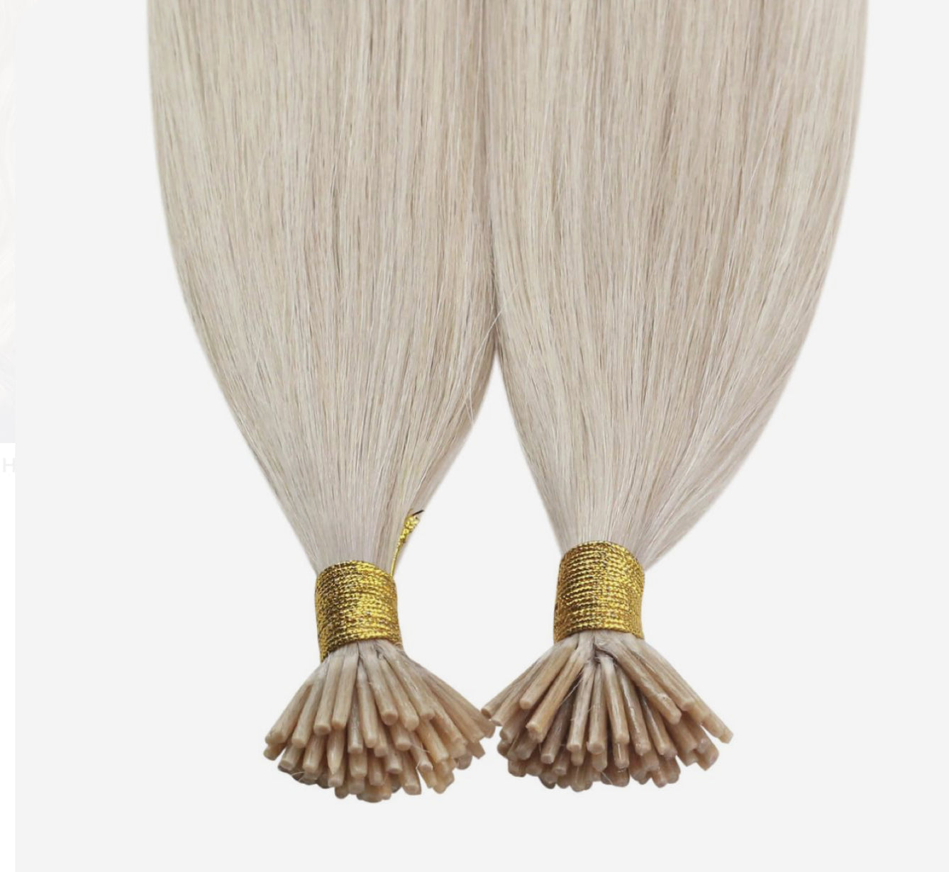 26”  HUMAN HAIR TIPS BLOND